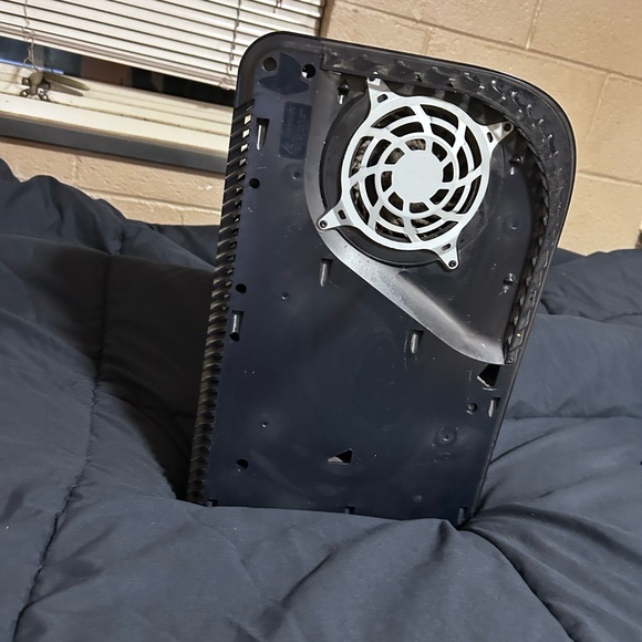 Black Gaming Console Cooling Fan
